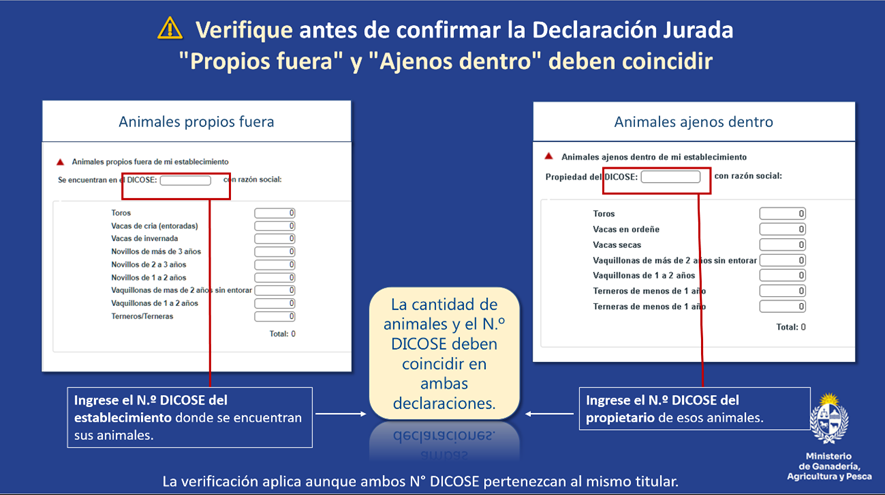declaración jurada