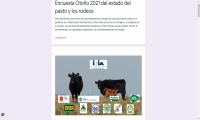Encuesta Otoño 2021 del Estado del Pasto y los Rodeos ""