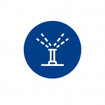 Ícono pivot de riego