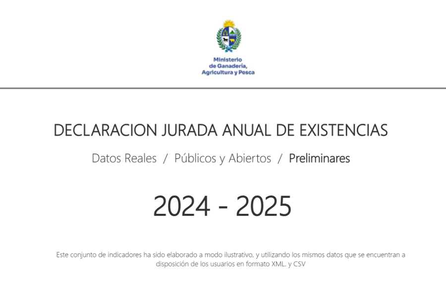 Datos preliminares DJ 2025