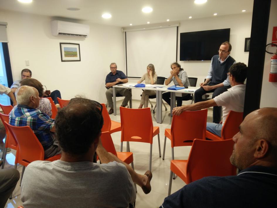 reunión de apicultores