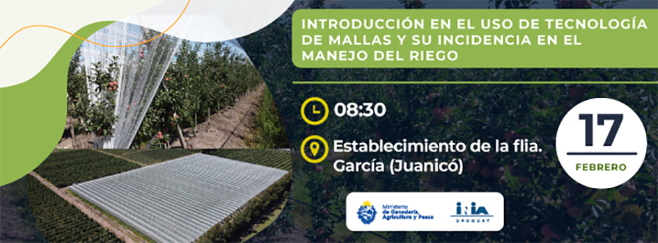 Introducción en el uso de tecnología de mallas y su incidencia en el manejo del riego