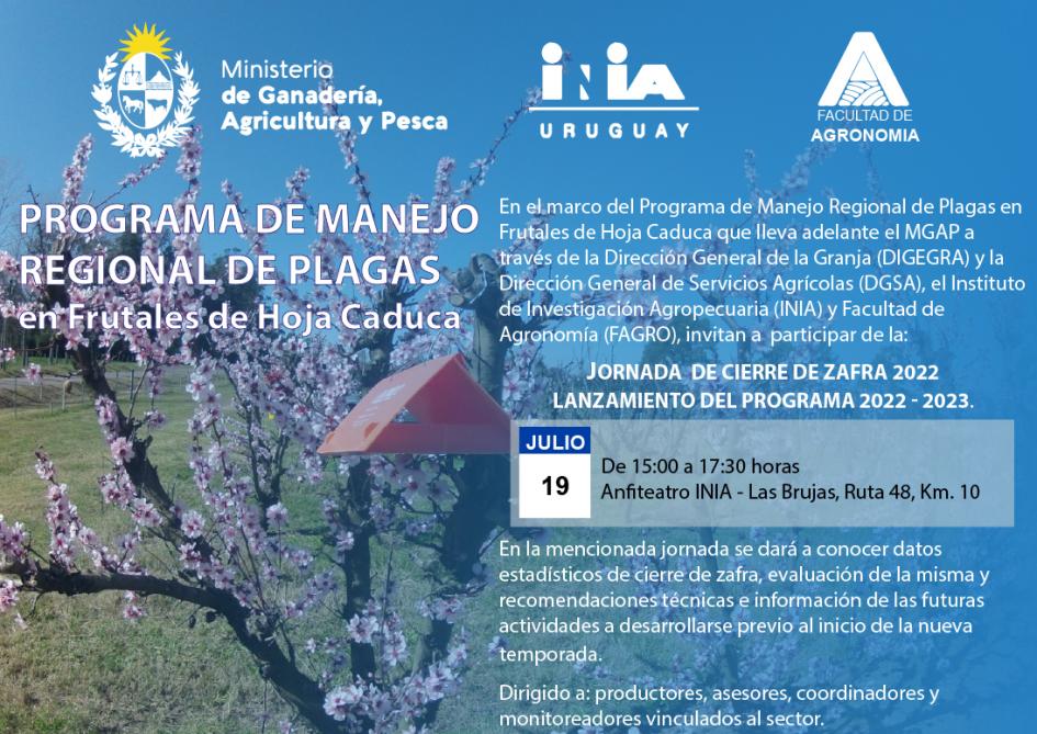 MRP - Jornada de Cierre de Zafra 2022 y lanzamiento del nuevo Programa 2022/23.