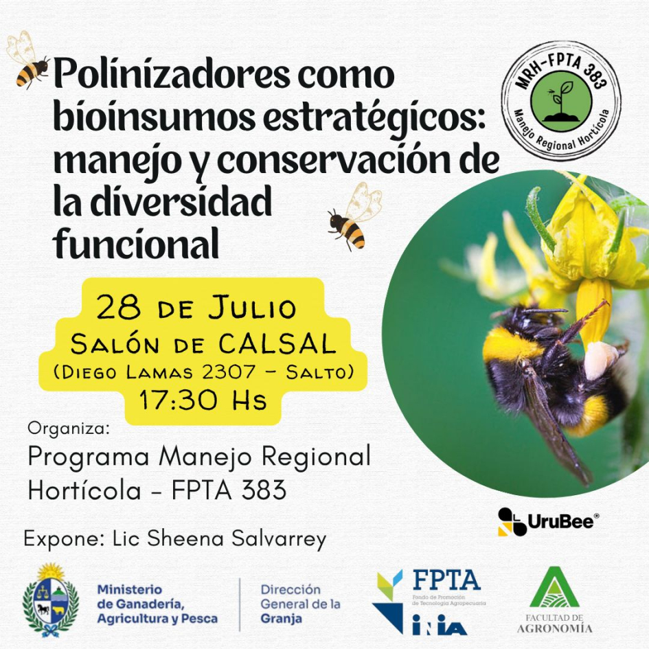 Manejo Regional Hortícola - Polinizadores como Bioinsumos estratégicos