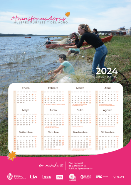 Afiche campaña #Transformadoras - Calendario