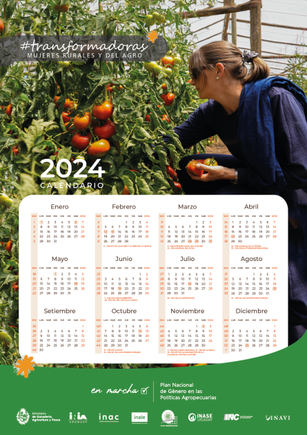 Afiche campaña 2023-2024 Afiche campaña #Transformadoras - Calendario