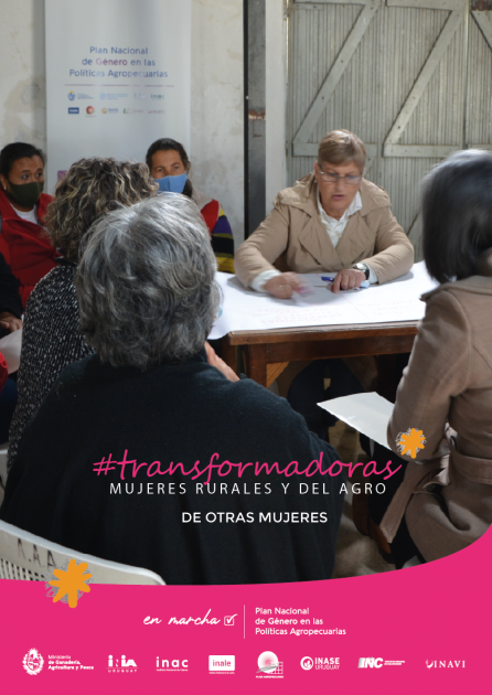 Afiche campaña 2022 Las mujeres rurales y del agro tansformamos a otras mujeres