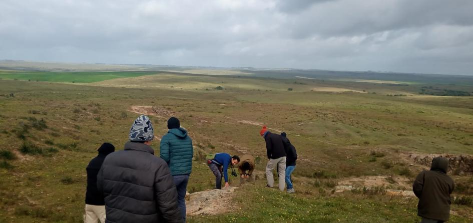 Equipos de DGRN participan de de una capacitación en Geología en el departamento de Durazno