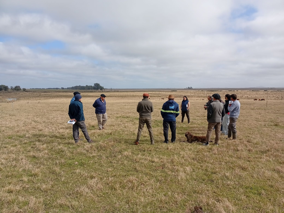 visita predio Senda en Tacuarembó