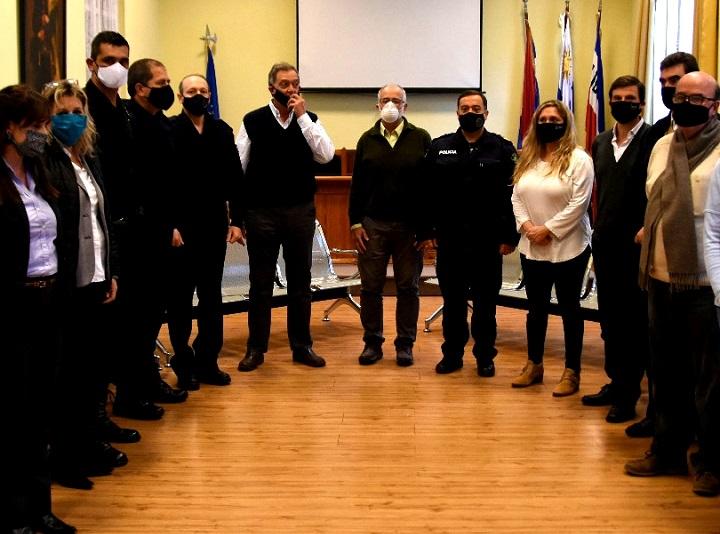 Participantes de la reunión en Durazno Participantes de la reunión en Durazno