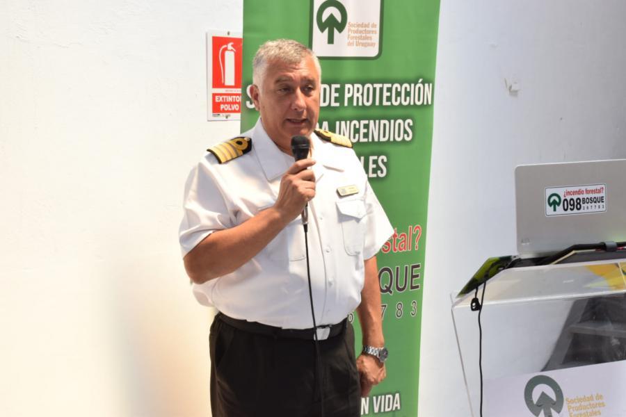  Director Nacional de Bomberos, Leandro Palomeque