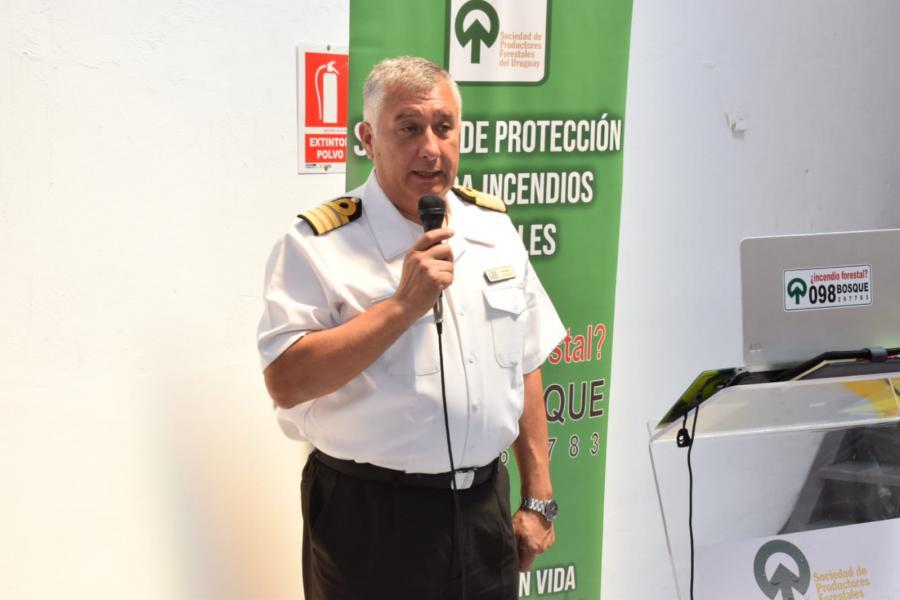 Director Nacional de Bomberos, Leandro Palomeque Director Nacional de Bomberos, Leandro Palomeque