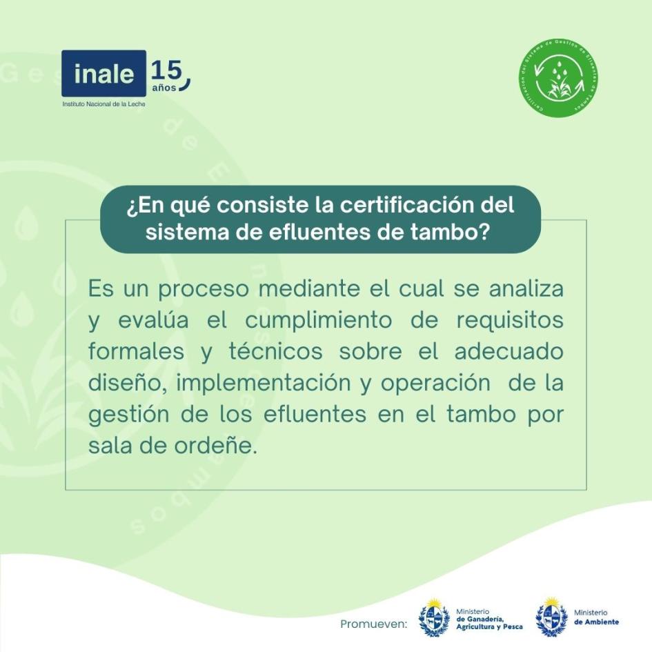 Información sobre la certificación Certificación