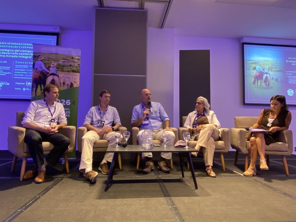 Conversatorio “El rol estratégico del campo natural en el desarrollo sostenible