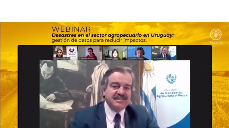 Webinar sobre desastres en el sector agropecuario Webinar sobre desastres en el sector agropecuario
