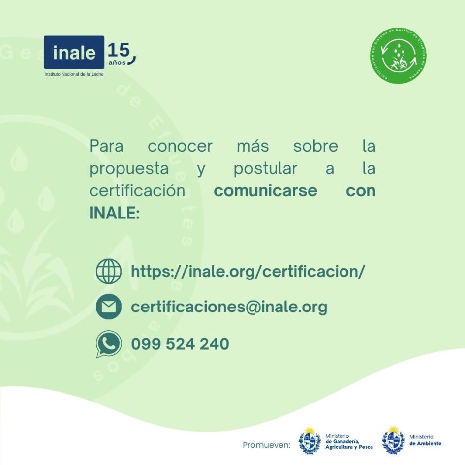 Información sobre la certificación