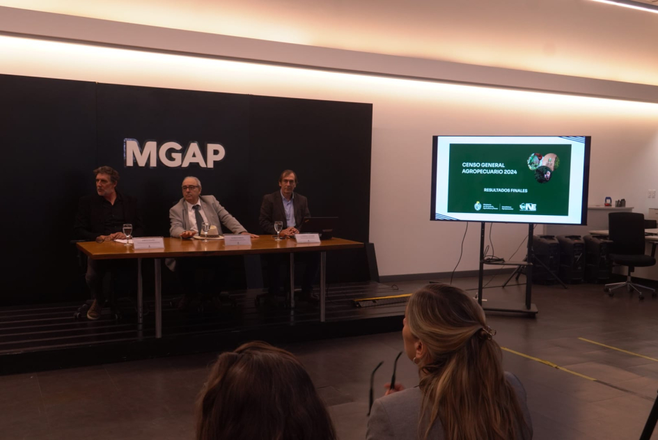 Presentacion del Censo General Agropecuario