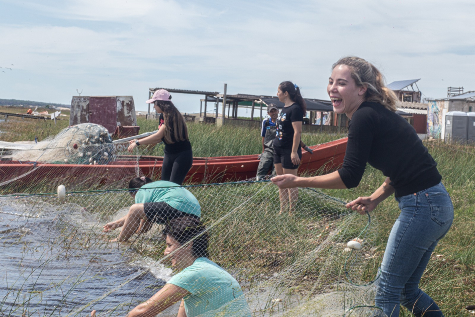 Mujeres de la pesca