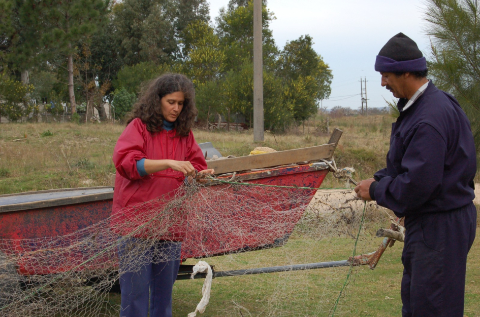 Mujeres de la pesca