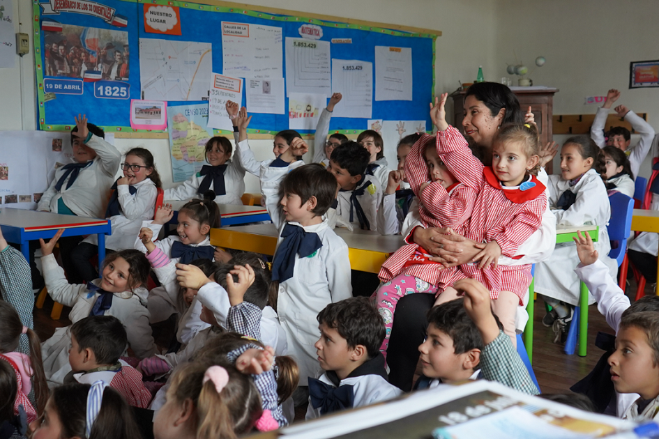 Estudiantes de la escuela nº 3 de Agraciada Estudiantes de la escuela nº 3 de Agraciada