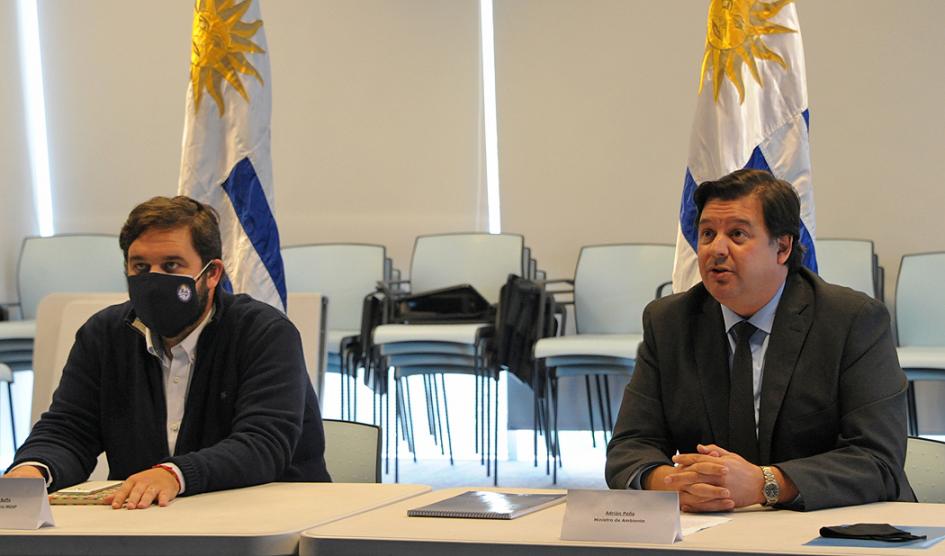 Ministro Peña y Subsecretario Buffa Ministro Peña y Subsecretario Buffa