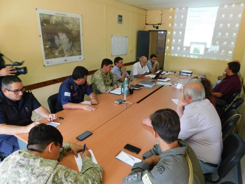 Reunión Comité de emergencia Durazno marzo 2020 Comité Departamental de Emergencias - Durazno