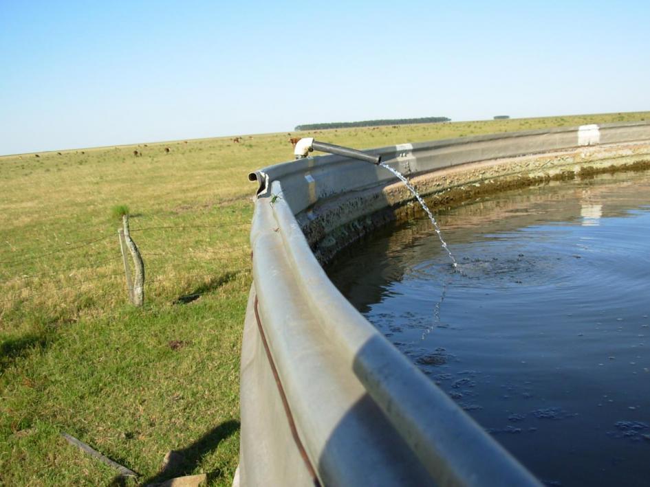 fuentes de agua