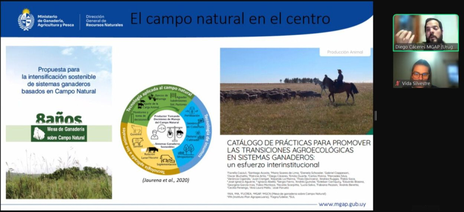 Charla: La importancia de la conservación del campo natural en la producción ganadera”. Charla: La importancia de la conservación del campo natural en la producción ganadera”.