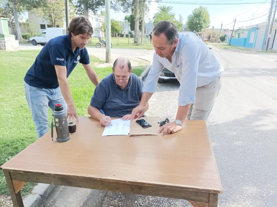 Entrega de ración