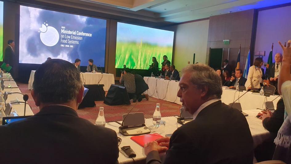 Primera Conferencia Ministerial Sistemas Agroalimentarios Bajos en Emisiones