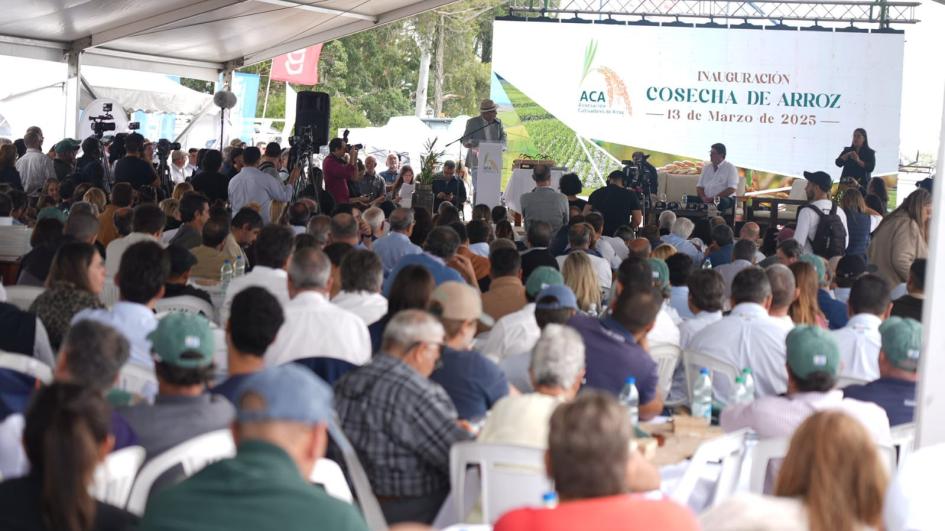 Lanzamiento zafra del arroz Lanzamiento zafra del arroz