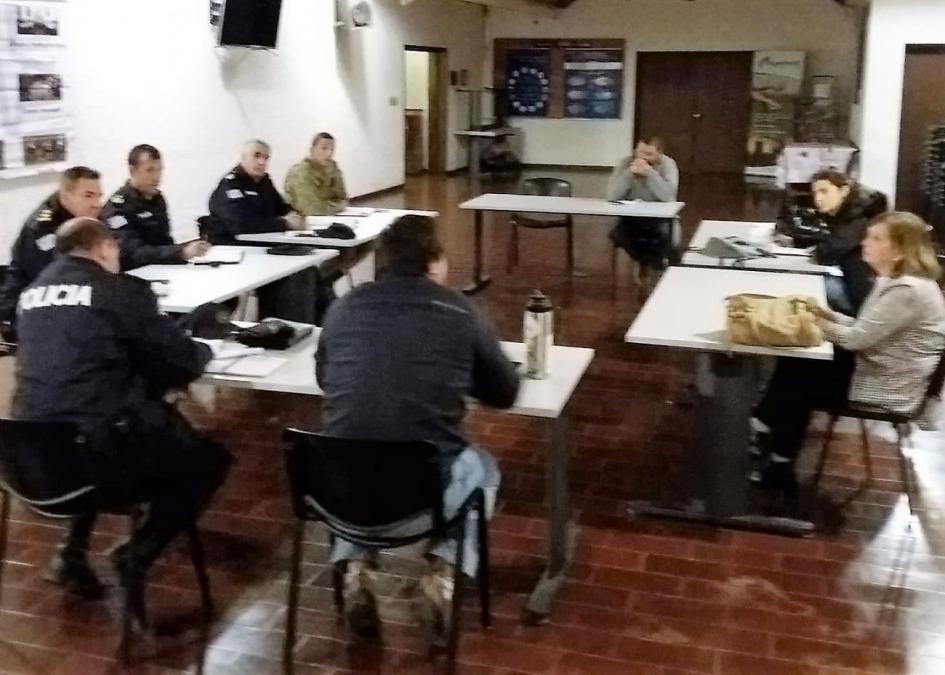 Integrantes de la Comisión en una de las reuniones del año