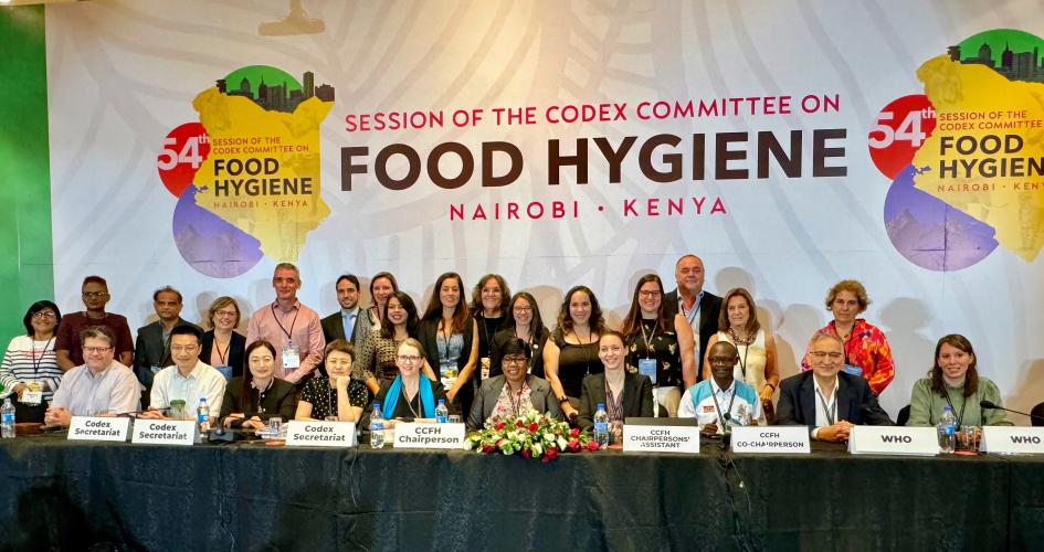54a Reunión del Comité del Codex Alimentarius sobre higiene de los alimentos Participantes