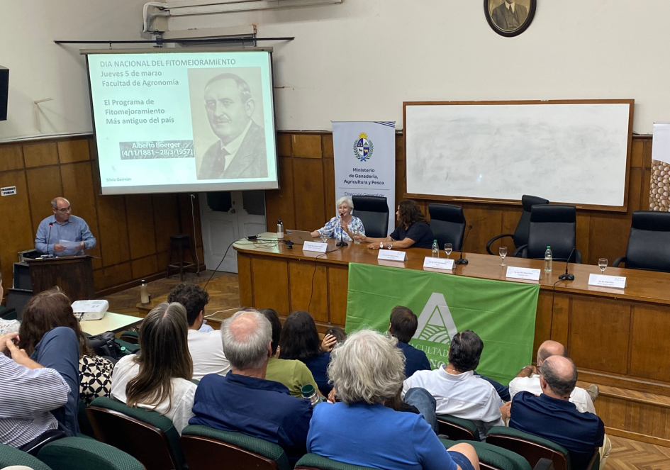 Primera celebración del Día Nacional del Fitomejoramiento