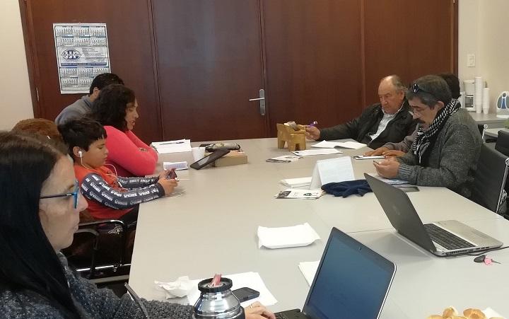 Antes las reuniones eran presenciales Reunion presencial
