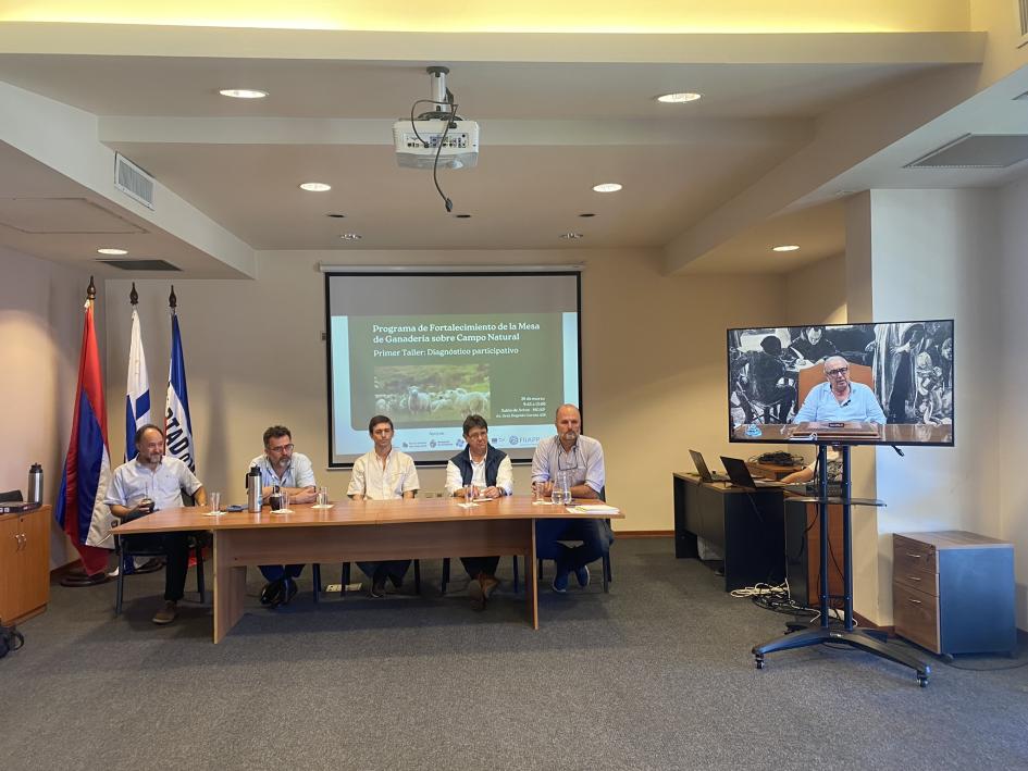Primer taller de fortalecimiento de la Mesa de Ganadería Sobre Campo Natural
