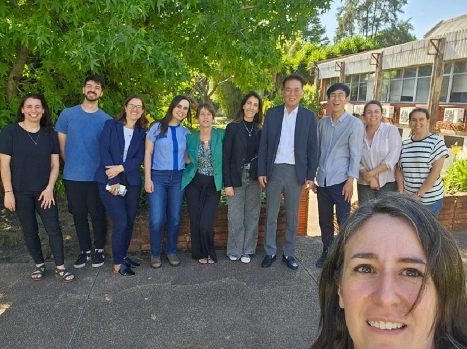 Delegación coreana