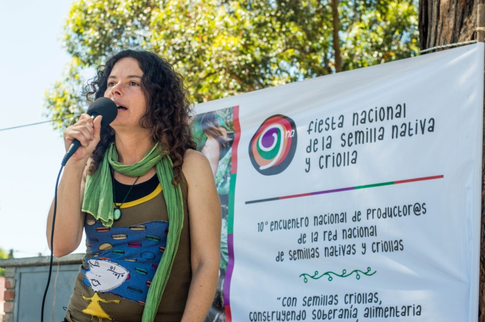 Leticia Cabrera, Red de Semillas Nativas y Criollas