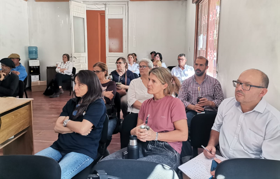 Personas reunidas en Mesa de Desarrollo Rural Ciudad del Carmen