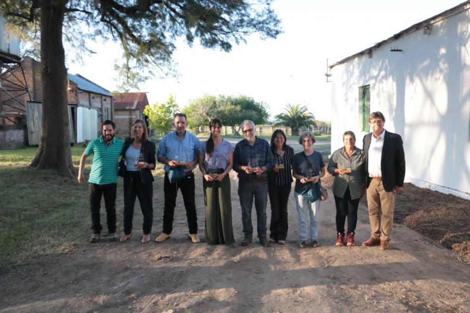 Reconocidos en la ceremonia Paspalum de Oro 2022. Foto: Instituto Plan Agropecuario Reconocidos en la ceremonia Paspalum de Oro 2022