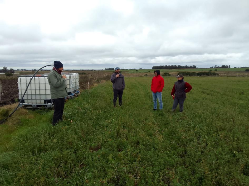 visita a predio de CALESFRA de SAE visita a predio de CALESFRA de SAE