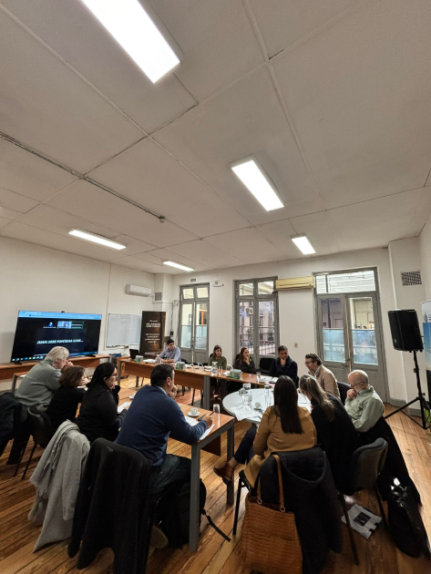 Participantes de la instancia realizada en la sede de la Dirección General Forestal.