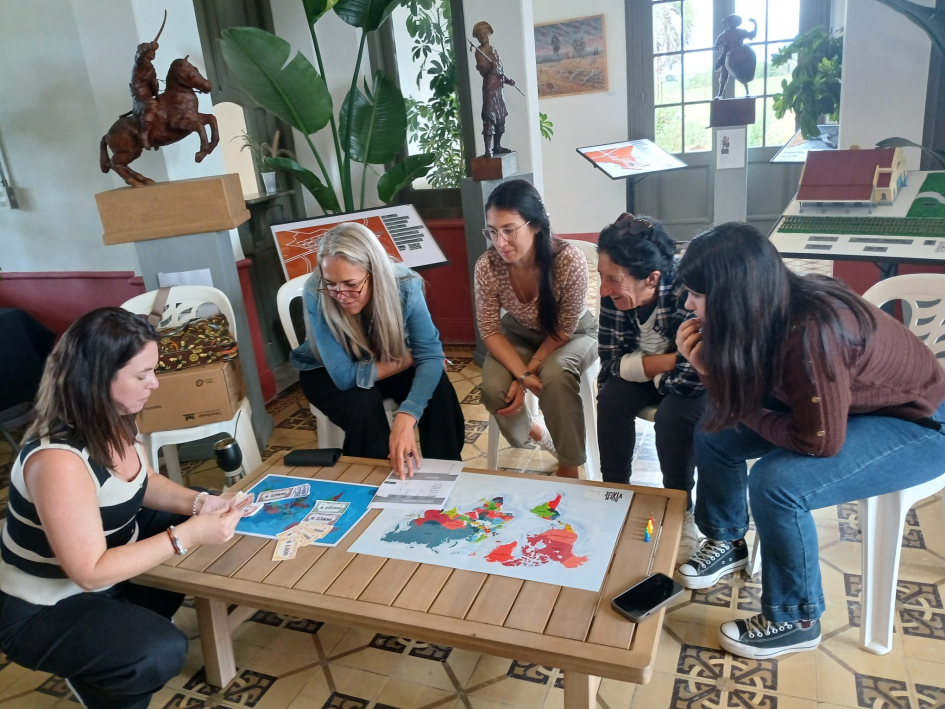 Actividad en el marco del 8M