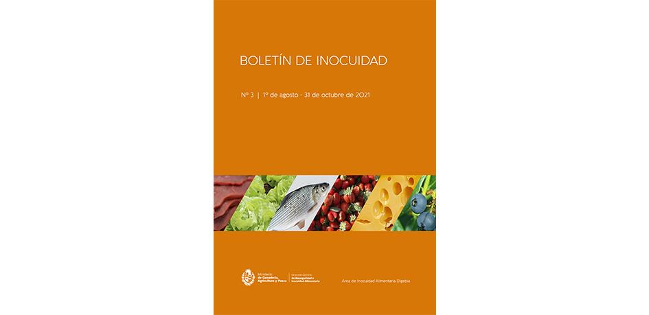 Boletín Nº 3 | 1º de agosto - 31 de octubre de 2021 Tapa Boletín Nº 3 | 1º de agosto - 31 de octubre de 2021