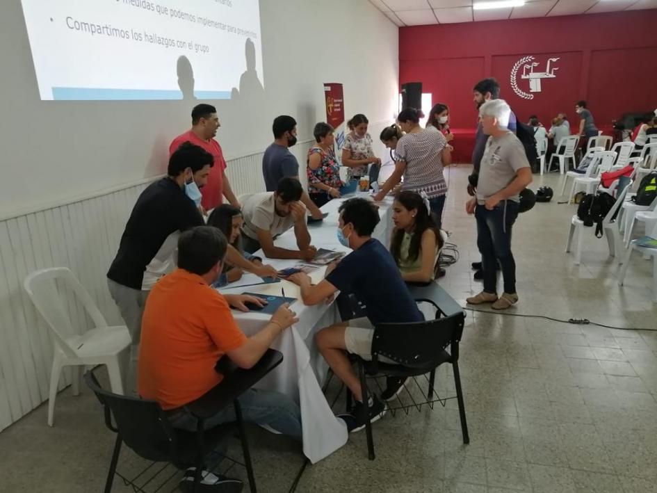 Capacitación Operarios en la capacitación