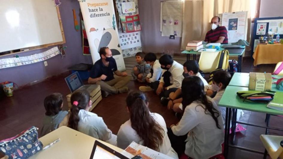 Jornadas de prevención de incendios con alumnos de escuelas rurales Jornadas de prevención de incendios con alumnos de escuelas rurales