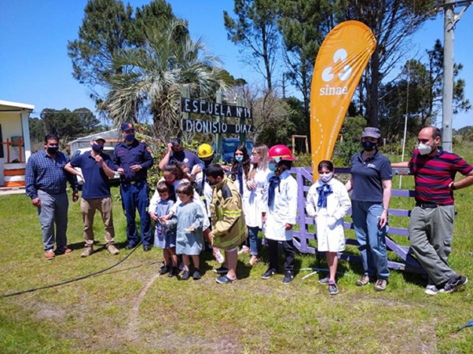 Jornadas de prevención de incendios con alumnos de escuelas rurales Jornadas de prevención de incendios con alumnos de escuelas rurales