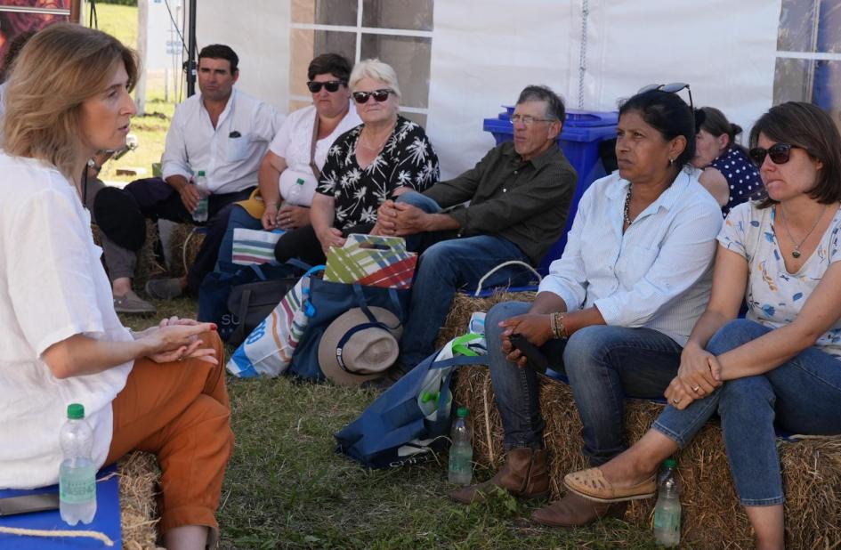Expoactiva: Mujeres rurales compartieron un espacio de intercambio 