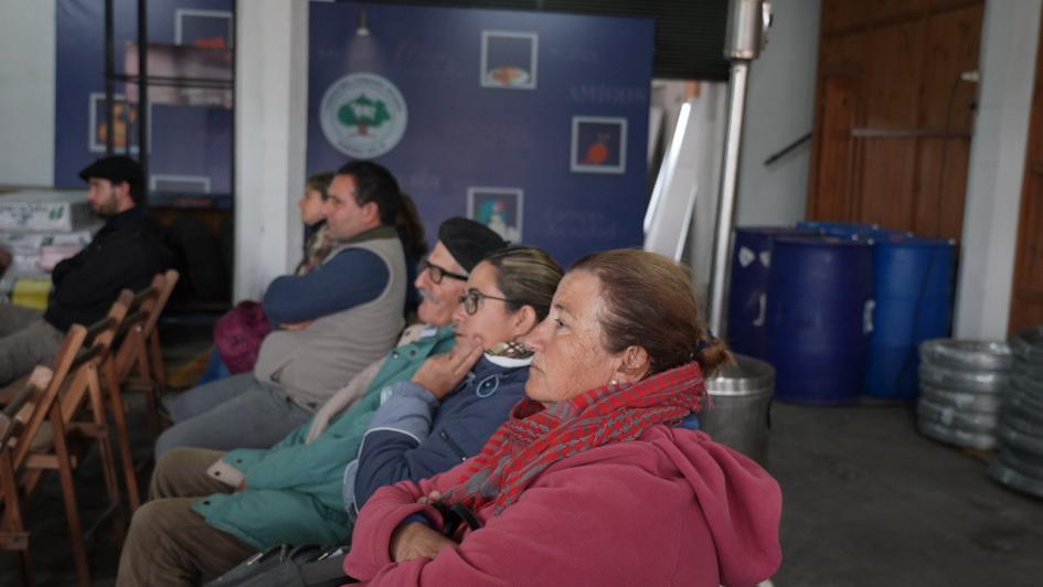 Asistentes a la presentación