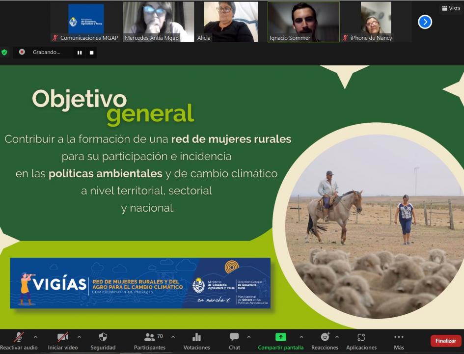 presentación Vigías mujeres rurales para el cambio climático presentación Vigías mujeres rurales para el cambio climático